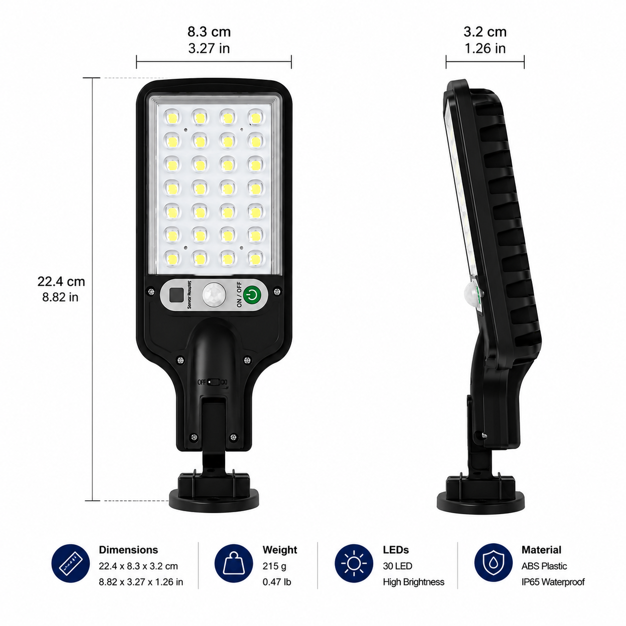 EverReady SA™ SolarGuard Motion Security Lights (6 Pack)